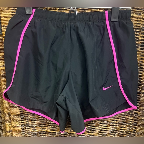 Nike, Running Shorts, Youth Size: XLarge, Drawstring, Black/Pink‎ - Picture 1 of 5